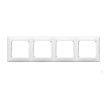 Рамка 4-постовая Legrand Valena белая 774454