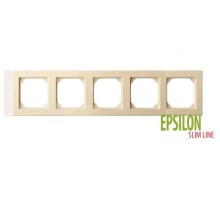 Рамка пятиместная Liregus Epsilon 28-0885