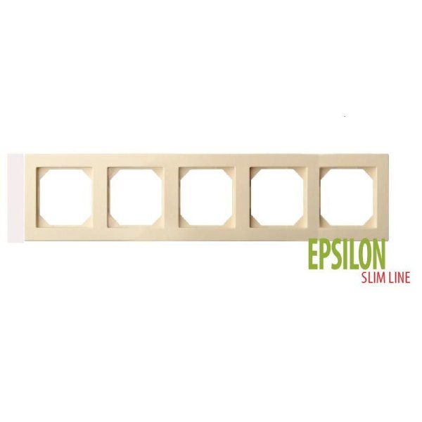 Рамка пятиместная Liregus Epsilon 28-0885