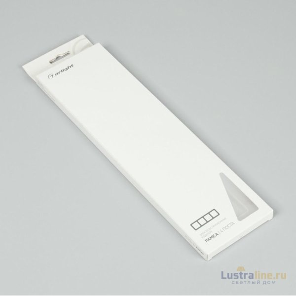 Рамка на 4 поста алюминиевая Arlight FRM-AKIRY-AL-4-SR 049731