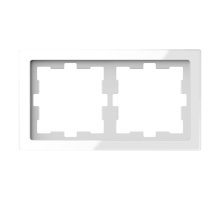 Рамка 2-постовая Schneider Electric Merten D-Life MTN4020-6520