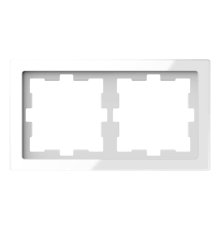 Рамка 2-постовая Schneider Electric Merten D-Life MTN4020-6520