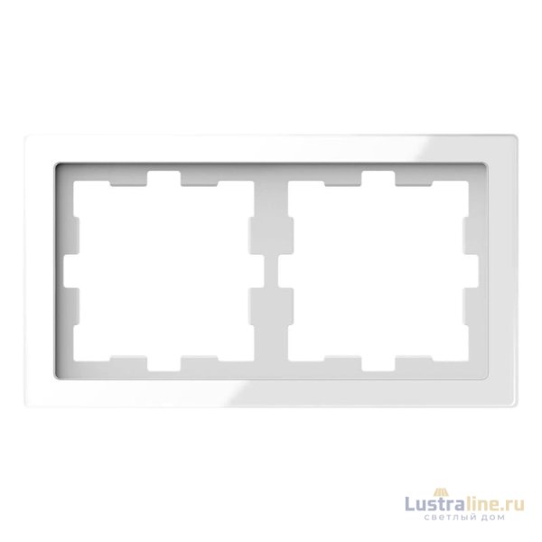 Рамка 2-постовая Schneider Electric Merten D-Life MTN4020-6520