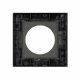 Рамка стеклянная на 1 пост Arlight FRM-GLARE-GC-1-BK 043833
