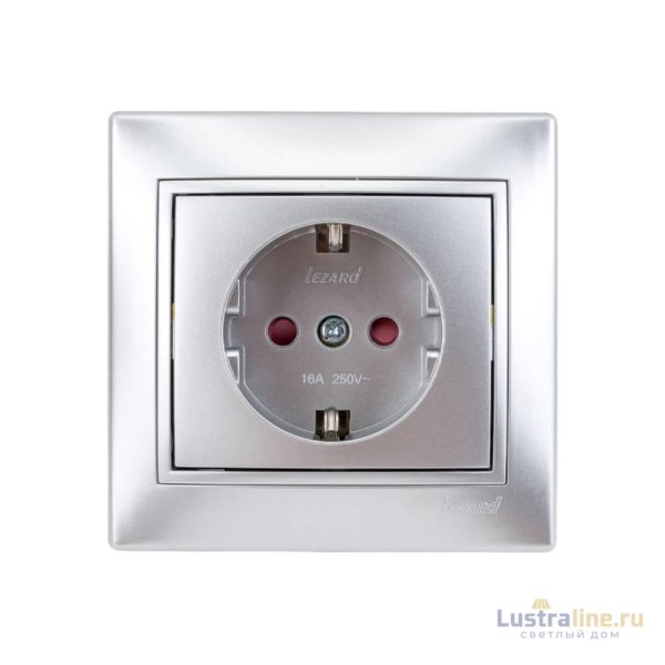 Розетка с защитой от детей Lezard Mira 701-1010-124B