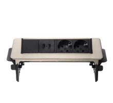 Блок розеток 47 (4 секции и 2 USB) Mebax 00-00000829
