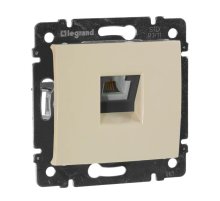 Розетка телефонная RJ11 Legrand Valena слоновая кость 774338