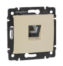 Розетка телефонная RJ11 Legrand Valena слоновая кость 774338