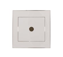 Розетка ТВ проходная Lezard Rain 703-0225-129