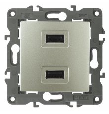 Розетка USB Эра 14-4110-04 Б0034371