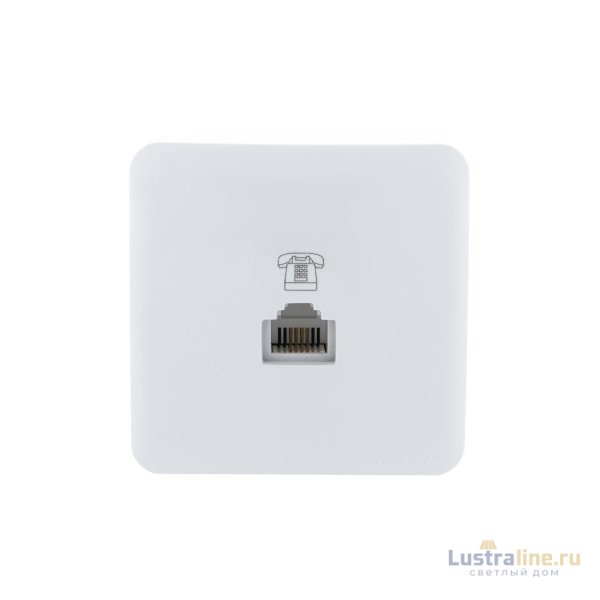 Розетка телефонная евро Lezard Viola 751-0200-137