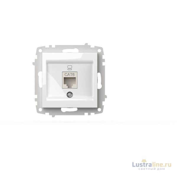 Розетка компьютерная (Cat 6) ELBI Zena Vega 609-015600-247