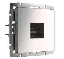 Розетка Ethernet RJ-45 Werkel глянцевый никель W1181002 4690389158247