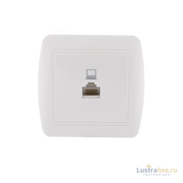 Розетка компьютерная Lezard Demet 711-0200-139