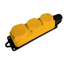 Розетка переносная 3-местная c/з Stekker Одри RST16-23-44-6 49407