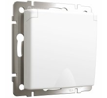Розетка с заземлением и шторками c крышкой Werkel 4690389184758 W1171261