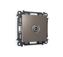 Комплект механизма TV розетки оконечной 50-870 MHz 1dB Ambrella Volt Alfa MA643010