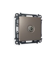Комплект механизма TV розетки оконечной 50-870 MHz 1dB Ambrella Volt Alfa MA643010