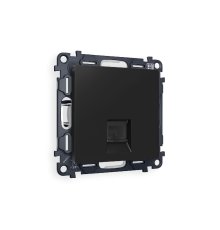 Комплект механизма телефонной розетки RJ-11(4P4C) со шторкой Ambrella Volt Alfa MA812030