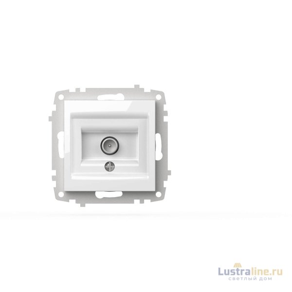 Розетка для TV с экраном (концевая) ELBI Zena Vega 609-015600-273