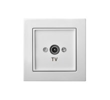 Розетка телевизионная проходная (TV) Liregus Epsilon 28-025