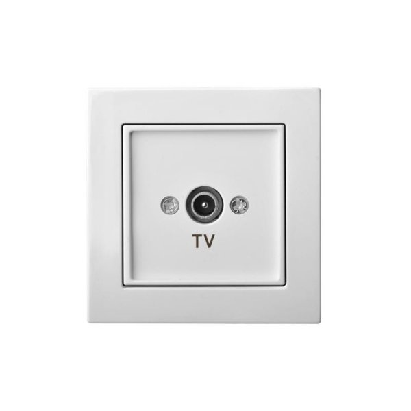 Розетка телевизионная проходная (TV) Liregus Epsilon 28-025