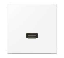 Розетка HDMI Jung MALS1112WWM