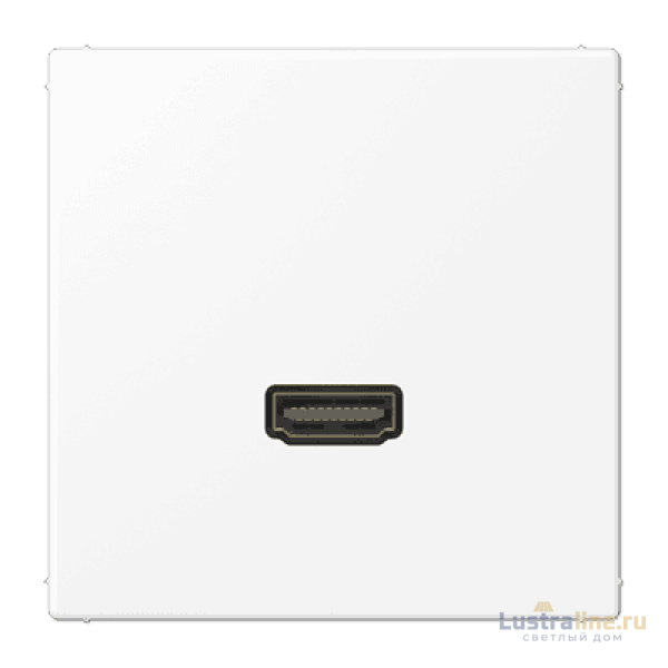 Розетка HDMI Jung MALS1112WWM