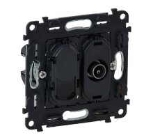 Розетка TV-+ RJ45 Legrand Valena Мех In Matic c топологией звезда 753055