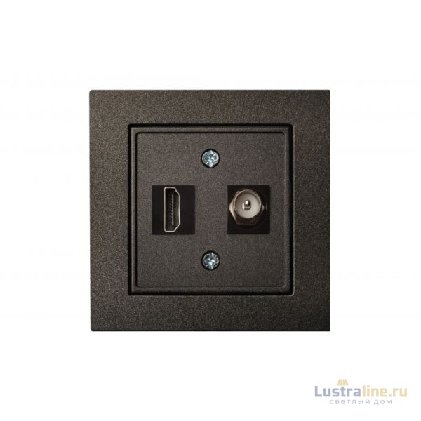 Розетка HDMI и TV Liregus Epsilon 28-1132