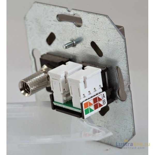 Розетка TV RJ45 Liregus Retro 29-135