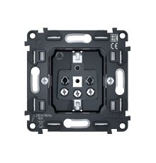 Механизм розетки с/з на винтовых зажимах Ambrella Volt Quant VM141