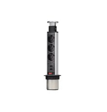 Блок розеток 105S (3 секции и 2 USB) Mebax 00-00001166