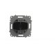 Розетка компьютерная двухместная ( Cat 6) ELBI Zena Vega 609-011000-248