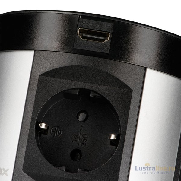 Блок розеток 107J (4 секции, 2 USB и 2 HDMI) Mebax 00-00001465