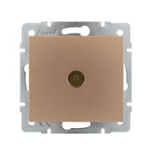 Розетка ТВ оконечная Lezard Rain 703-3188-130