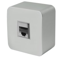 Розетка RJ-45 1-местная Stekker София MST00-20-03 49324