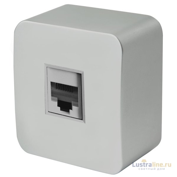 Розетка RJ-45 1-местная Stekker София MST00-20-03 49324