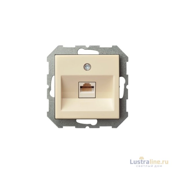 Розетка телефонная (RJ11) Liregus Epsilon 28-080
