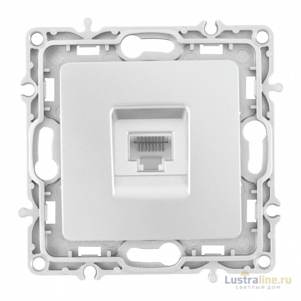 Розетка RJ45 Arte Milano 217.45-1.silver