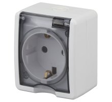 Розетка 2P+E со шторками и 2xUSB Эра 11-2402-01 Б0020714
