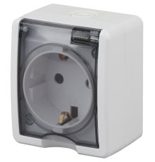 Розетка 2P+E со шторками и 2xUSB Эра 11-2402-01 Б0020714
