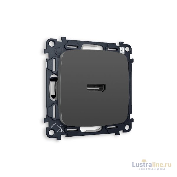 Комплект механизма розетки HDMI 2.0 40V/500mA 2.0GHz 5-18Gbit/s Ambrella Volt Omega MO914010