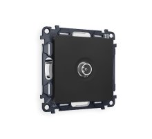 Комплект механизма TV розетки проходной 5-1000 MHz 4dB Ambrella Volt Alfa MA813030