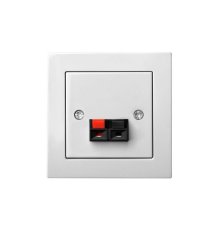 Аудио розетка одноместная Liregus Epsilon 28-036