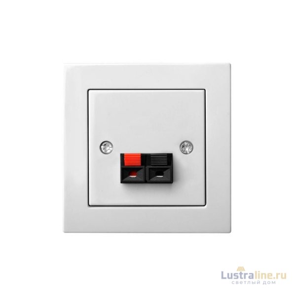 Аудио розетка одноместная Liregus Epsilon 28-036