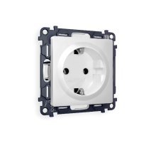 Комплект механизма розетки с/з на винтовых зажимах Ambrella Volt Alfa MA106010