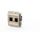 Розетка компьютерная двухместная (Cat 6) ELBI Zena Vega 609-012500-248