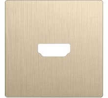 Накладка Werkel для розетки HDMI шампань рифленый WL10-HDMI-CP 4690389128332