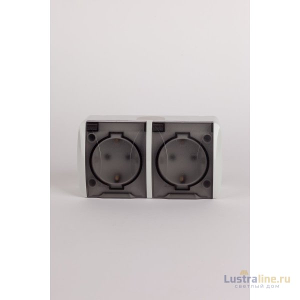 Розетка с заземлением ELBI Eva 554-011500-938